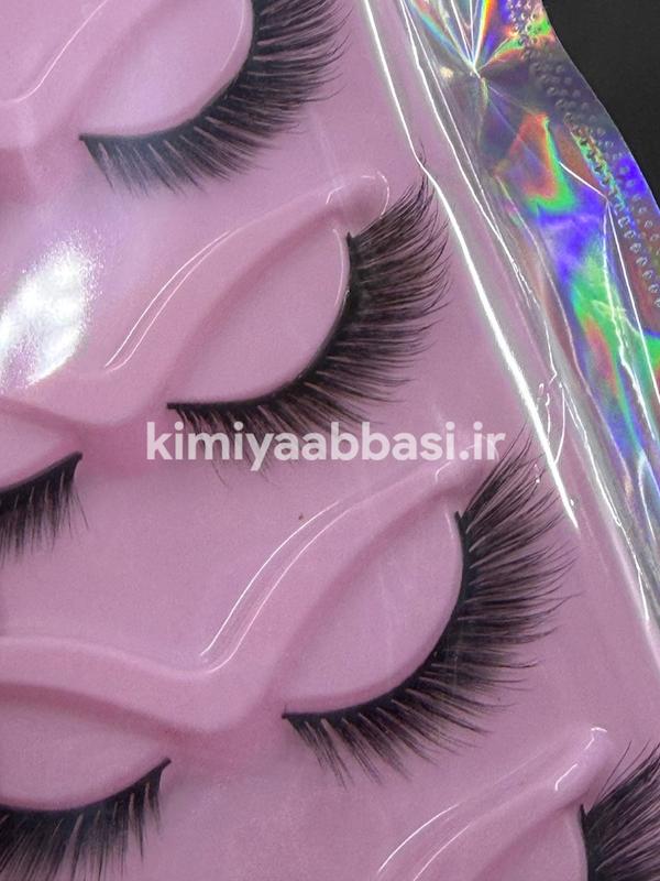 مژه روباهی ۵ جفتی کد 02