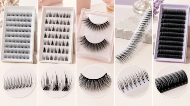 مژه چیست؟ معرفی انواع مژه اسپایکی، مصنوعی، کلاسیک، ریسه ای و فیشر