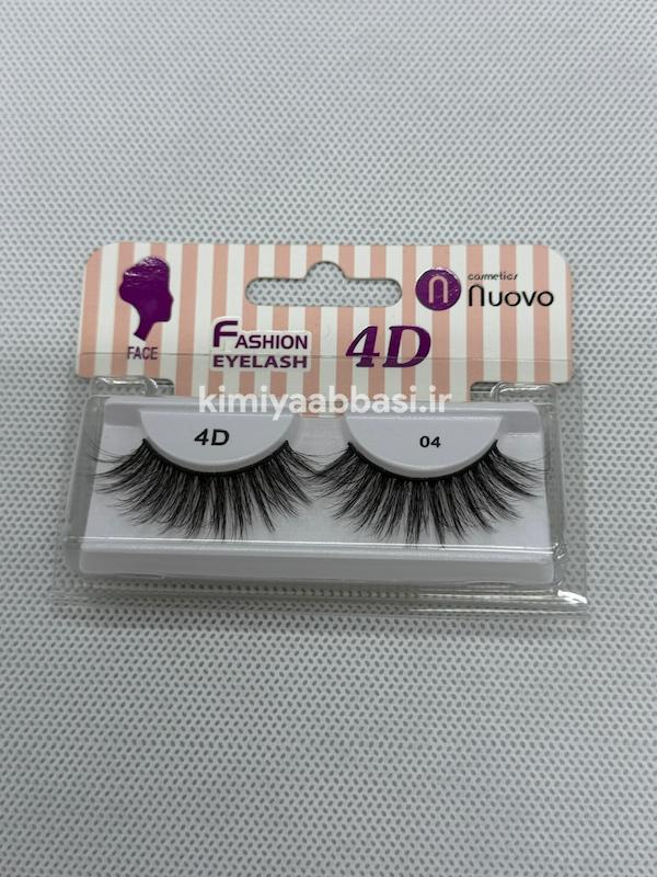 مژه تک جفتی 4D‌کد 04
