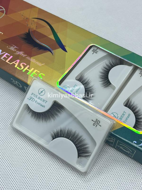 مژه تک جفتی فولبرت 3D کد 01
