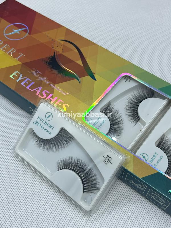 مژه تک جفتی فولبرت 3D کد 02