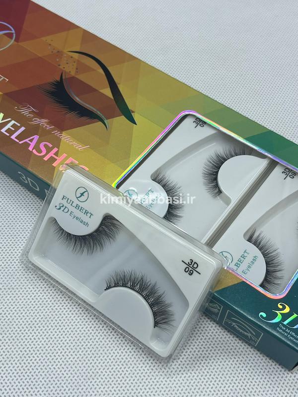 مژه تک جفتی فولبرت 3D کد 09