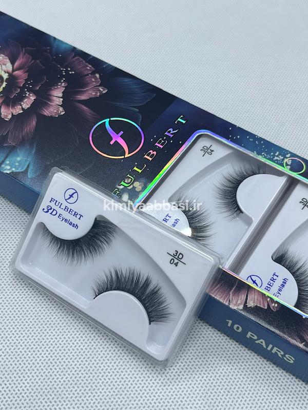 مژه تک جفتی فولبرت 3D کد 04
