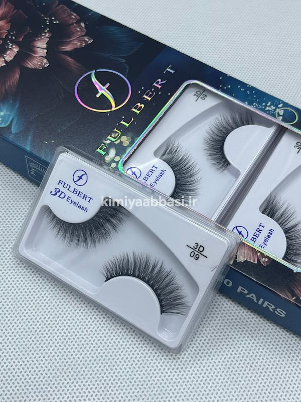 مژه تک جفتی فولبرت 3D کد 09