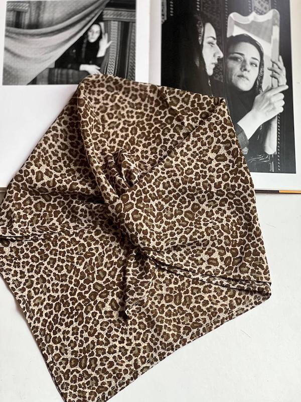 مینی اسکارف پلنگی 