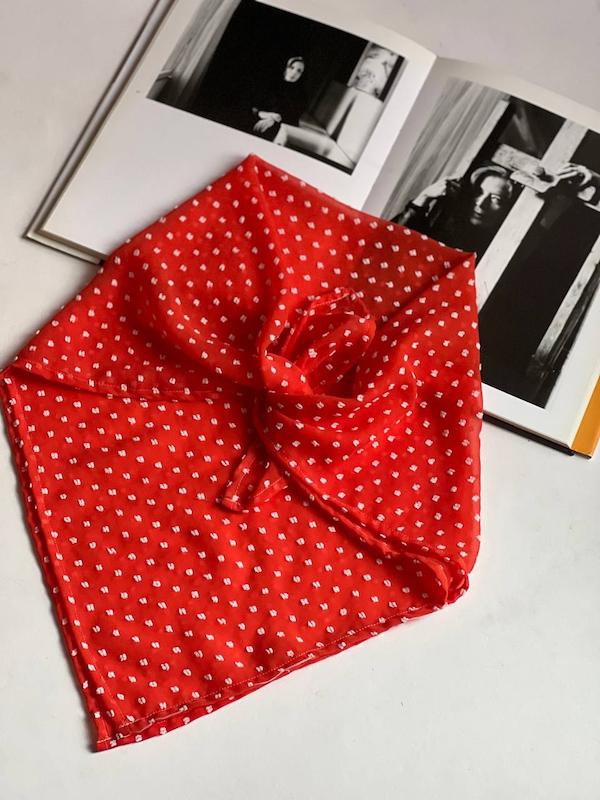 مینی اسکارف red
