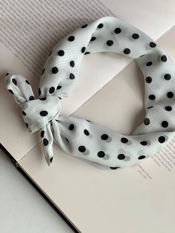 مینی اسکارف توپ توپی