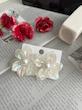 گوشواره گل شیشه ای هفت رنگ
