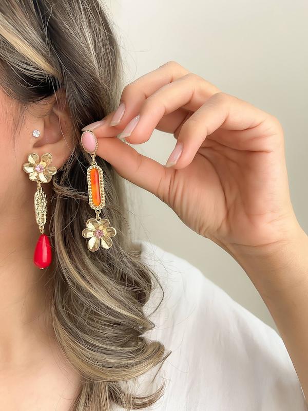 گوشواره گل تا به تا