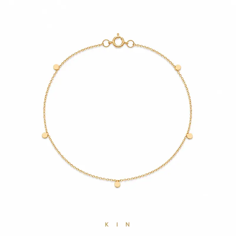 دستبند طلای KIN مدل DOT29