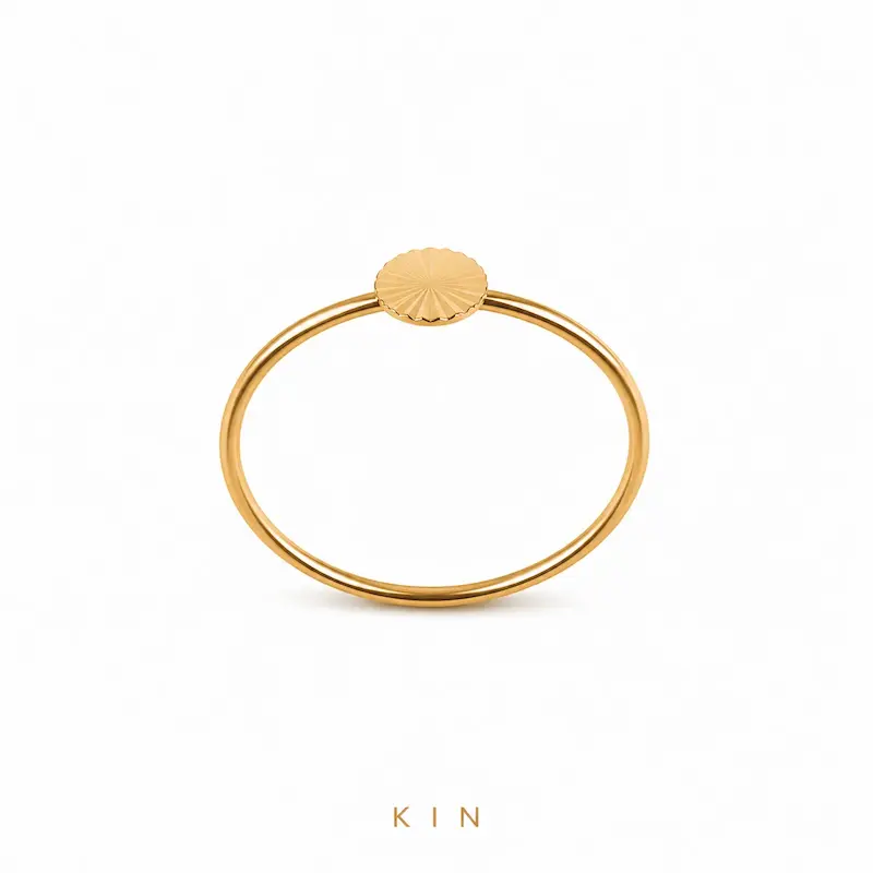 انگشتر طلای KIN مدل DOT35