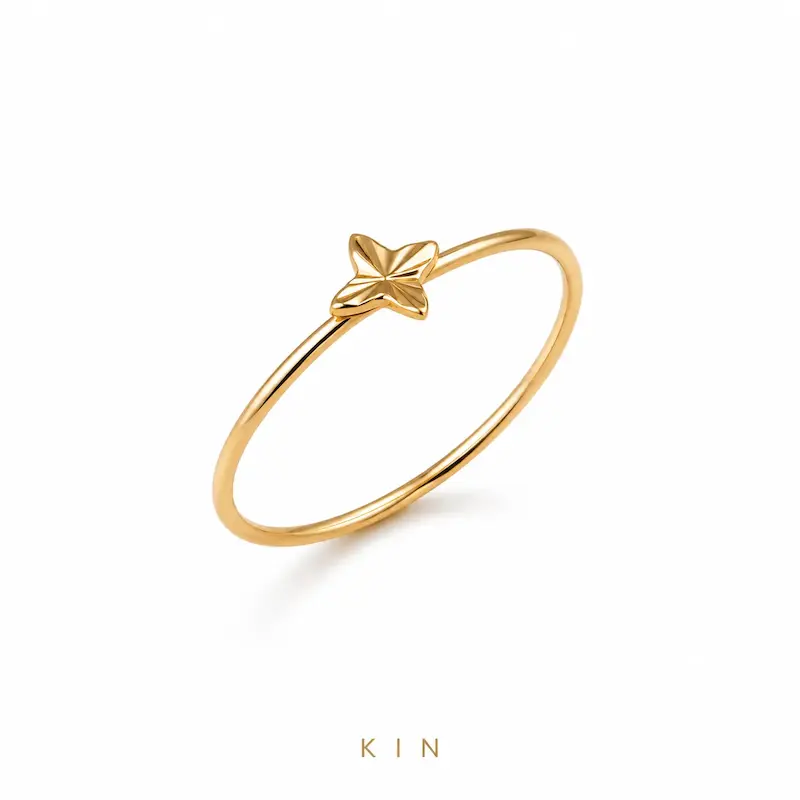 انگشتر طلای KIN مدل FRM50
