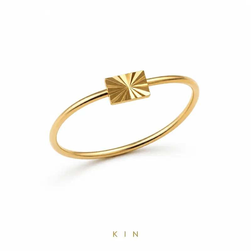 انگشتر طلای KIN مدل FRM51