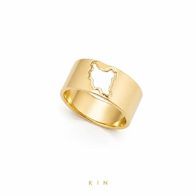 انگشتر طلای KIN مدل FRM46