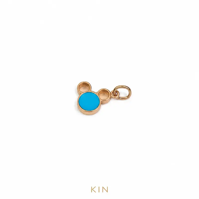 پلاک طلای KIN مدل RNG12