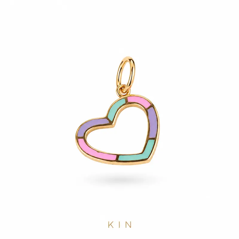 پلاک  طلای KIN مدل RNG15