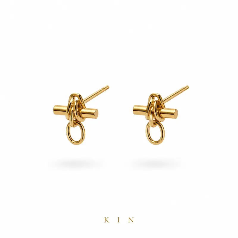 گوشواره طلای KIN مدل FRM56