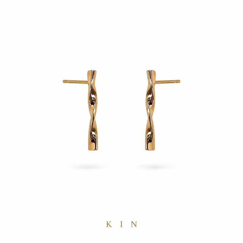 گوشواره طلای KIN مدل FRM57