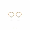 گوشواره طلای KIN مدل MRV12