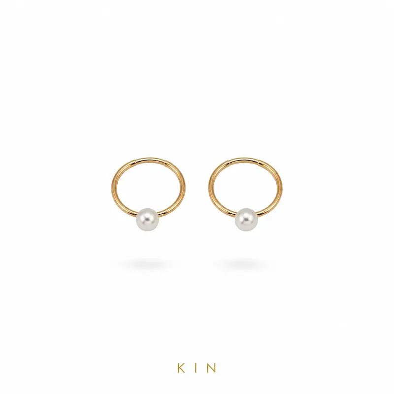 گوشواره طلای KIN مدل MRV12