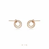 گوشواره طلای KIN مدل DOT41