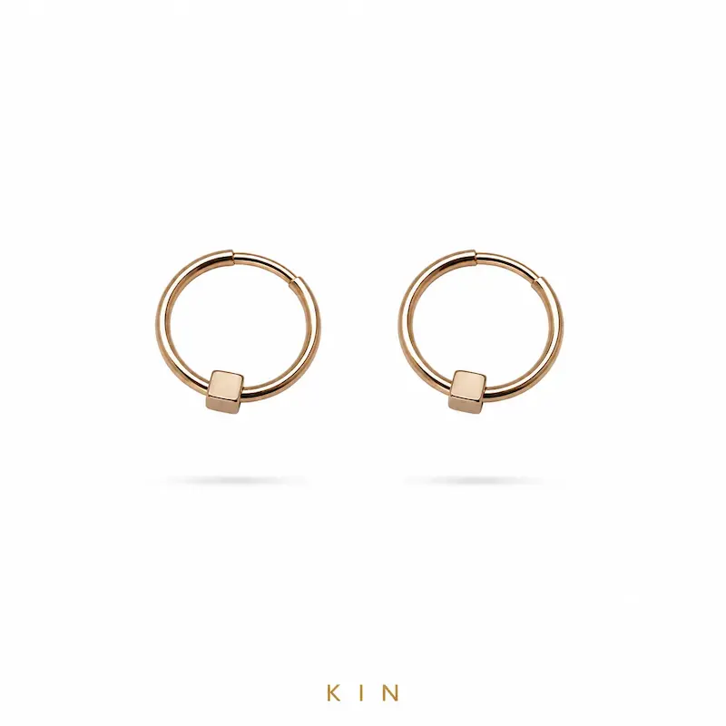 گوشواره طلای KIN مدل DOT45