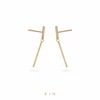 گوشواره طلای KIN مدل LNE29