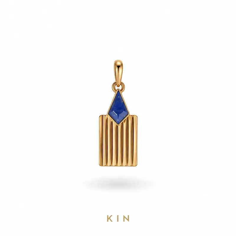 پلاک طلای KIN مدل RNG20