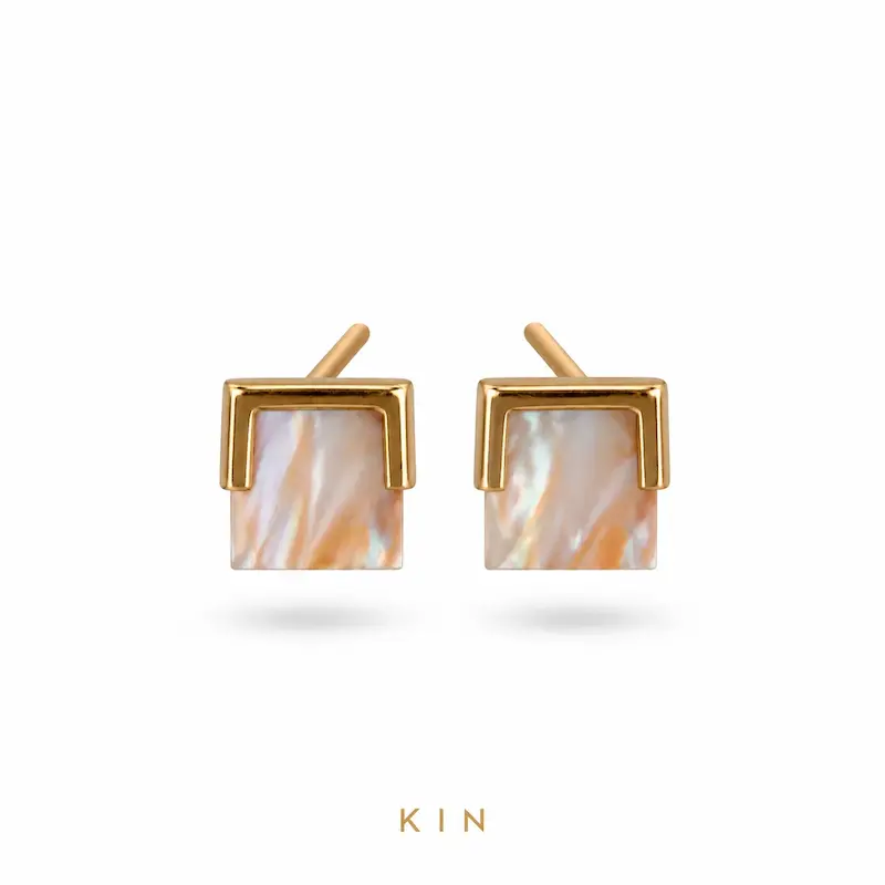 گوشواره طلای KIN مدل RSH46