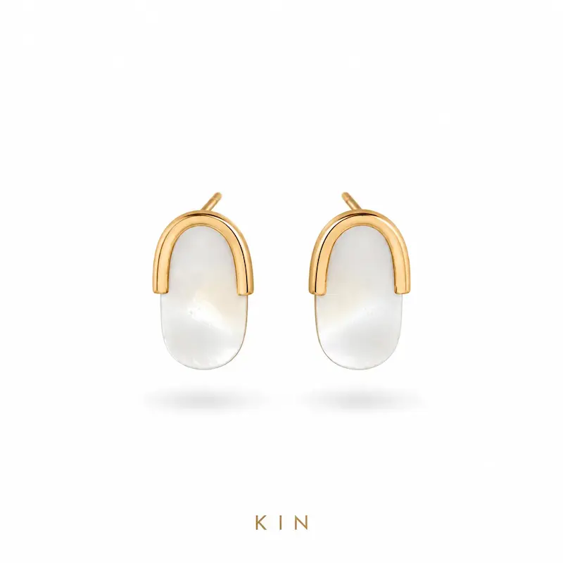 گوشواره طلای KIN مدل RSH43