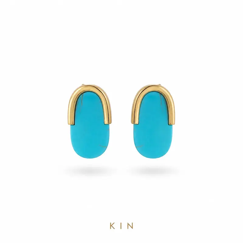 گوشواره طلای KIN مدل RSH40
