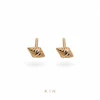 گوشواره طلای KIN مدل JZR17