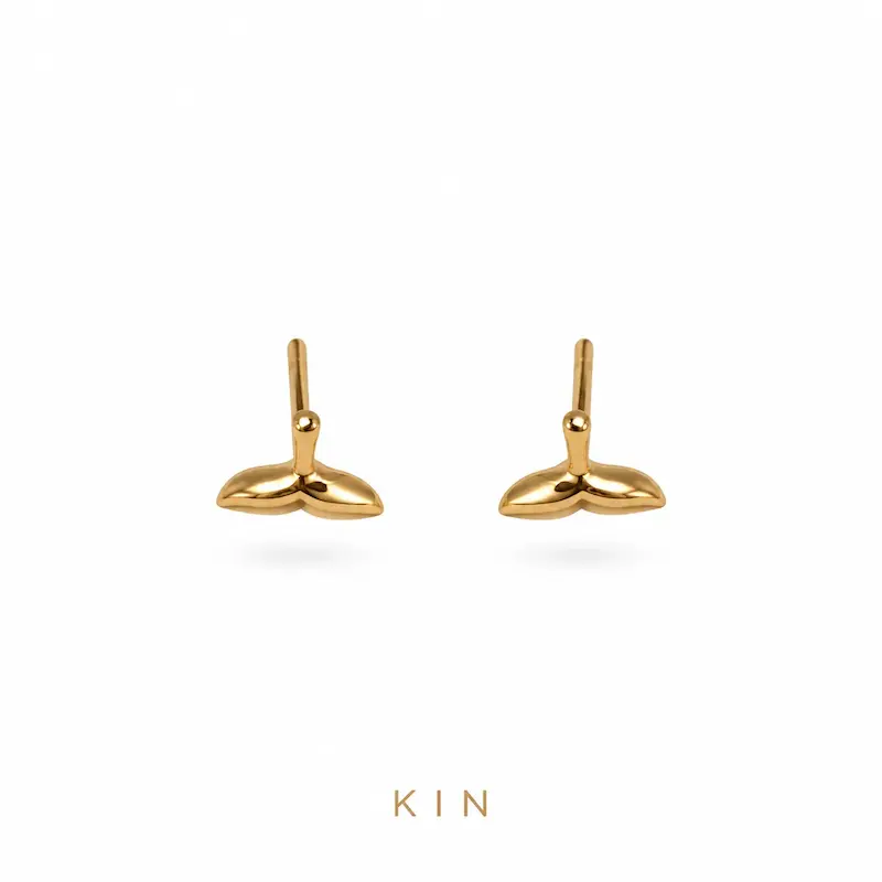 گوشواره طلای KIN مدل JZR11