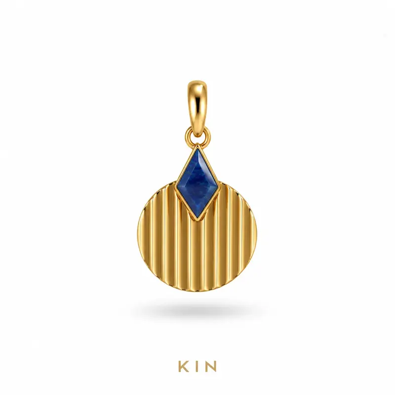 پلاک طلای KIN مدل RNG23
