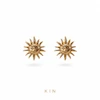 گوشواره طلای KIN مدل JZR12