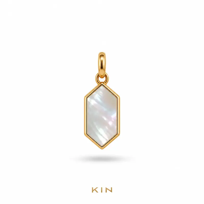 پلاک طلای KIN مدل RSH53