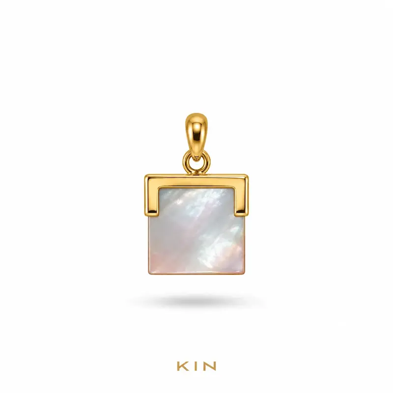 پلاک  طلای KIN مدل RSH57