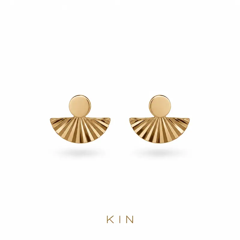 گوشواره طلای KIN مدل FRM73