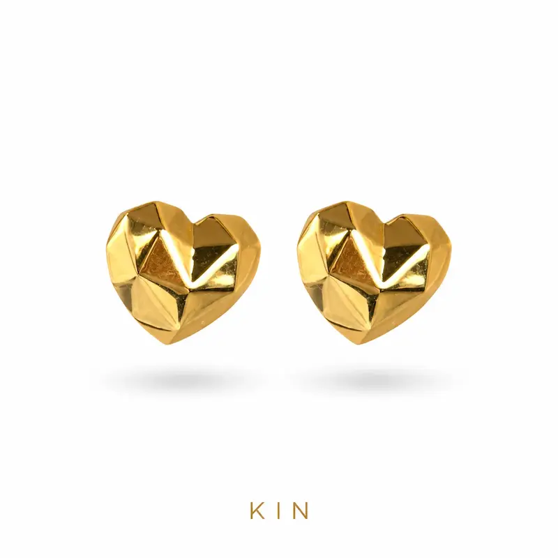 گوشواره طلای KIN مدل FRM83