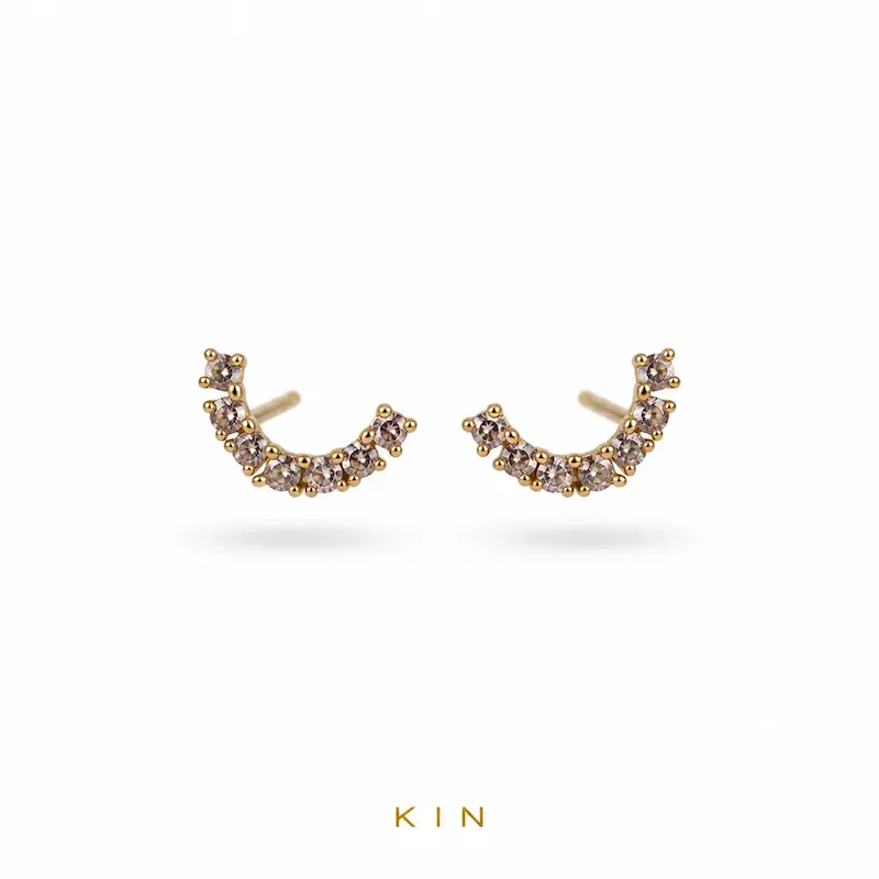 گوشواره طلای KIN مدل RNG32