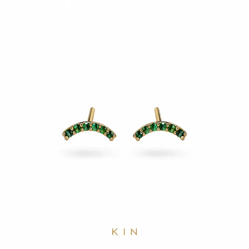 گوشواره طلای KIN مدل RNG29
