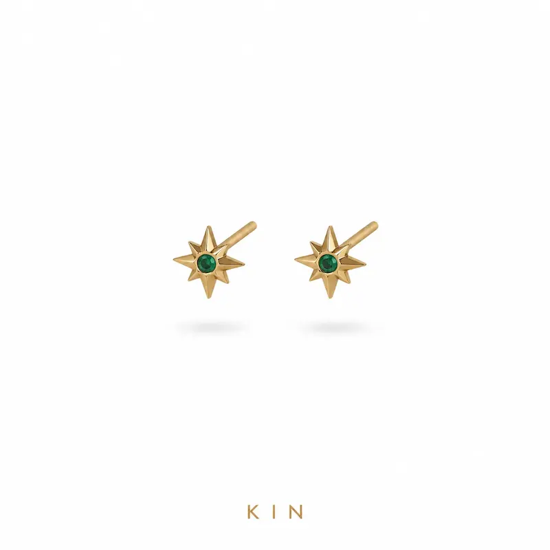 گوشواره طلای KIN مدل JZR22