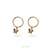 گوشواره طلای KIN مدل FRM75