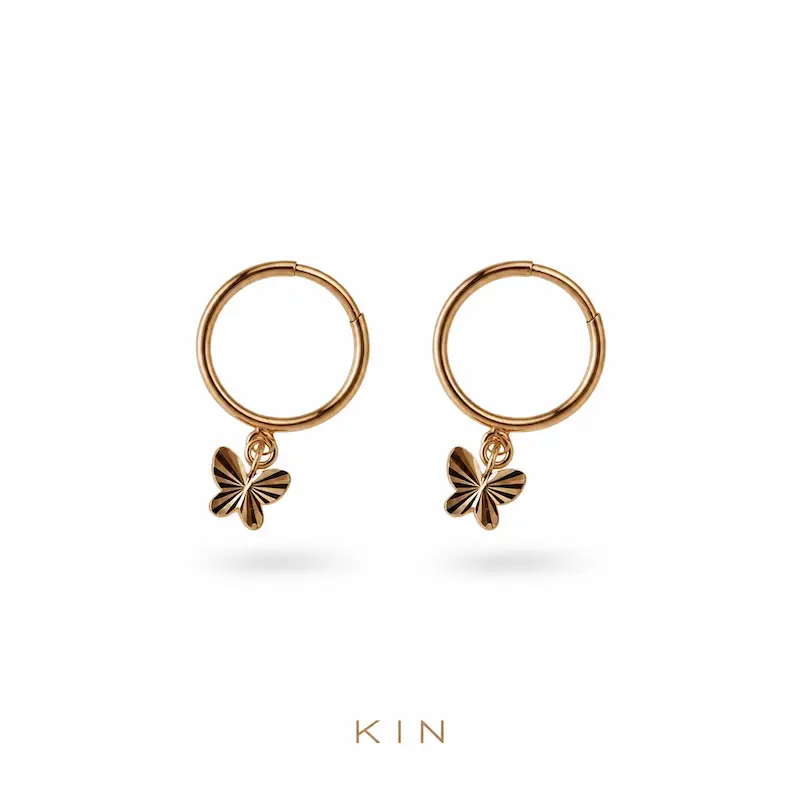 گوشواره طلای KIN مدل FRM75