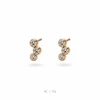 گوشواره طلای KIN مدل FRM76