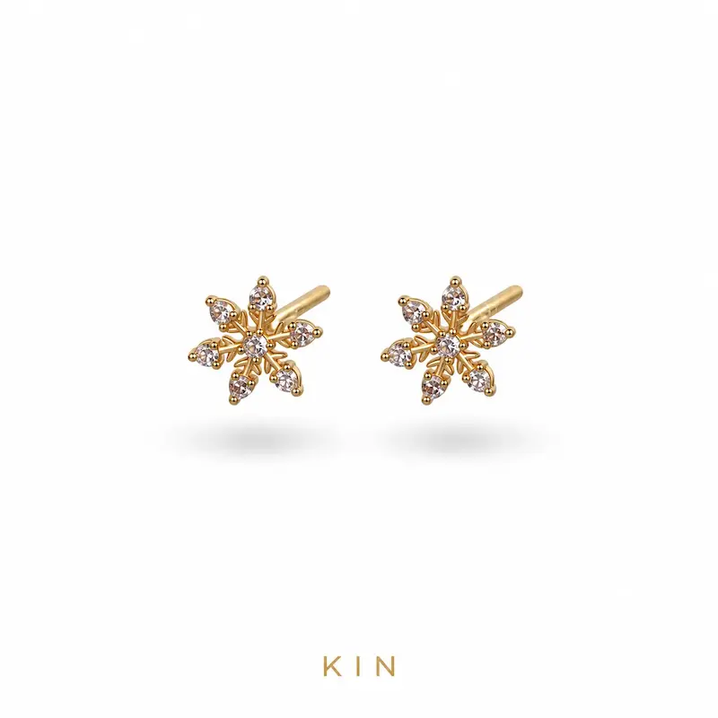 گوشواره طلای KIN مدل FRM99