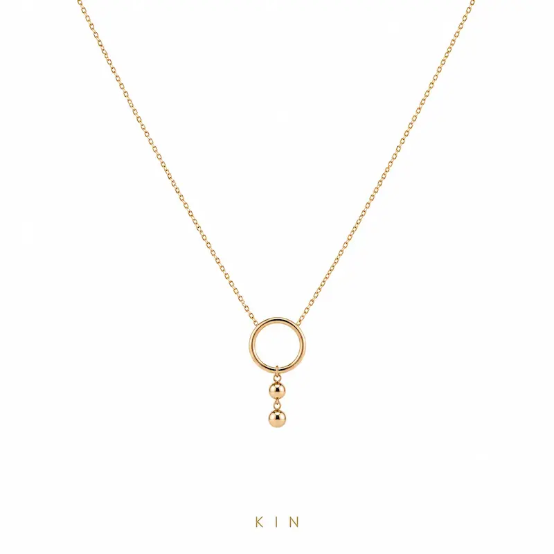 گردنبند طلای KIN مدل DOT02