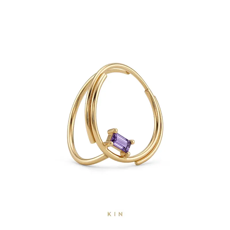 انگشتر طلای KIN مدل ARC04