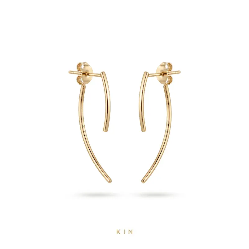 گوشواره  طلای KIN مدل LNE26
