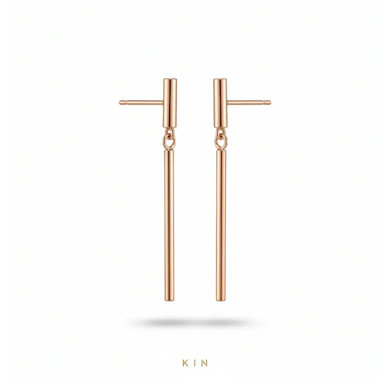 گوشواره طلای KIN مدل LNE28